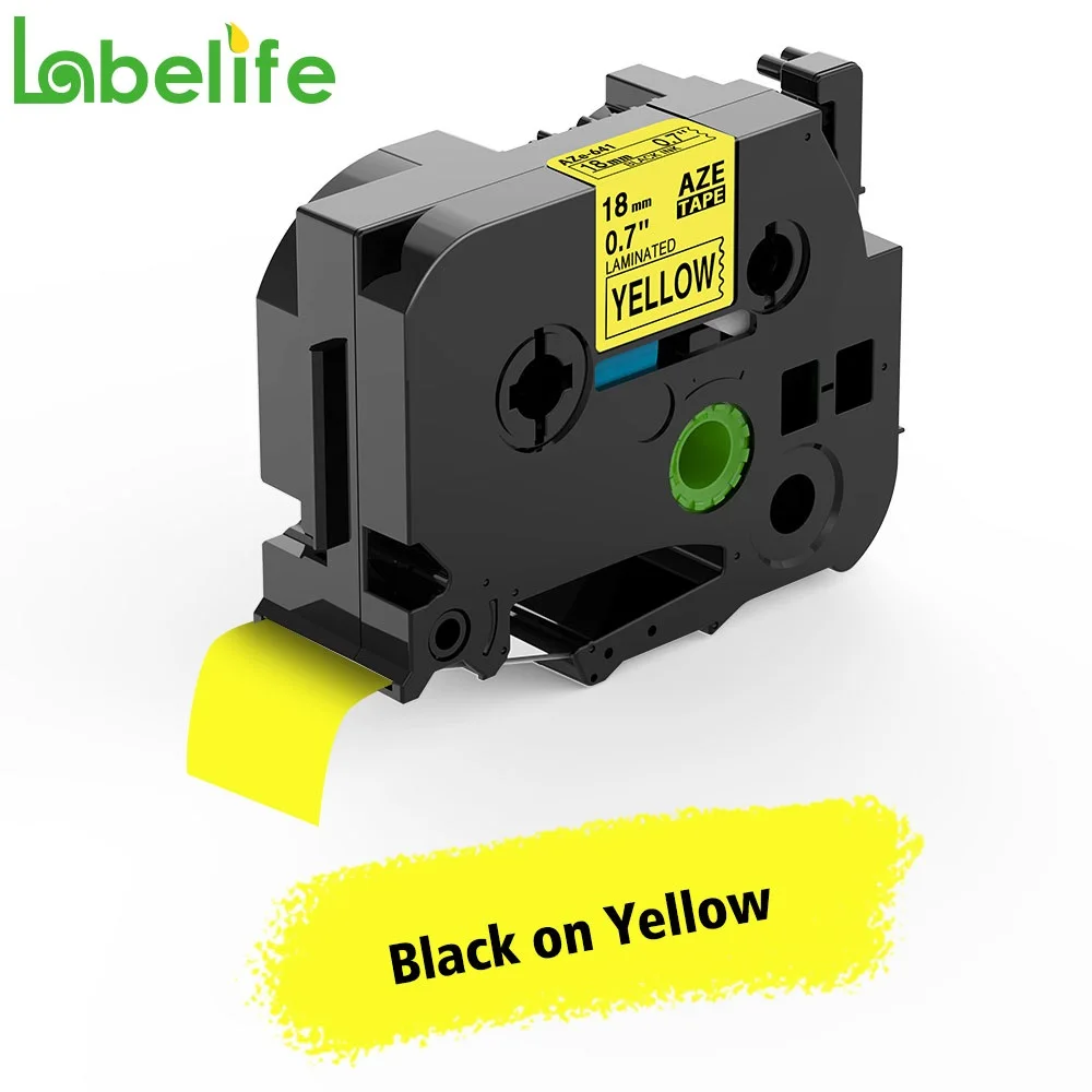 Black on Yellow