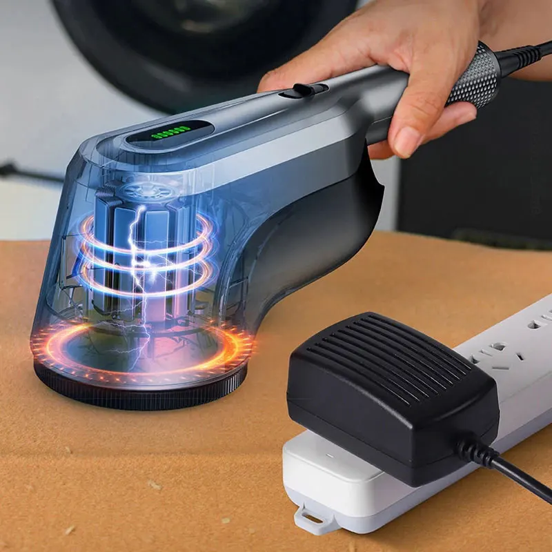 220V 60W Electric Lint Remover Clothes Lint Shaving Hair Ball Remover Portable Clothes Pellet Trimmer With Extra Cutting Blades 6