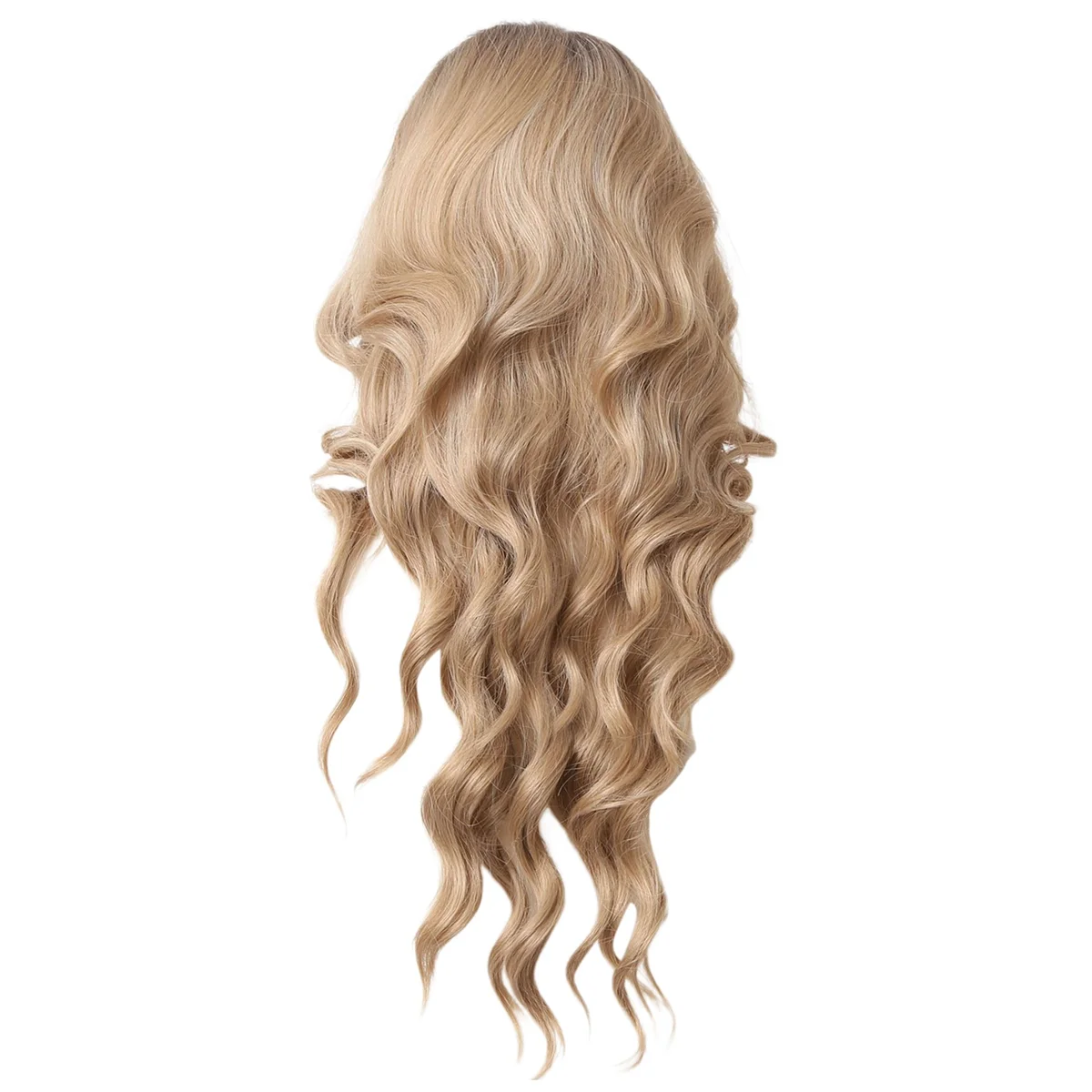 

Europe and the United States Fashionable Wig Front Lace Big Wave Wigs Chemical Fiber Wig for Women Middle Part Wig