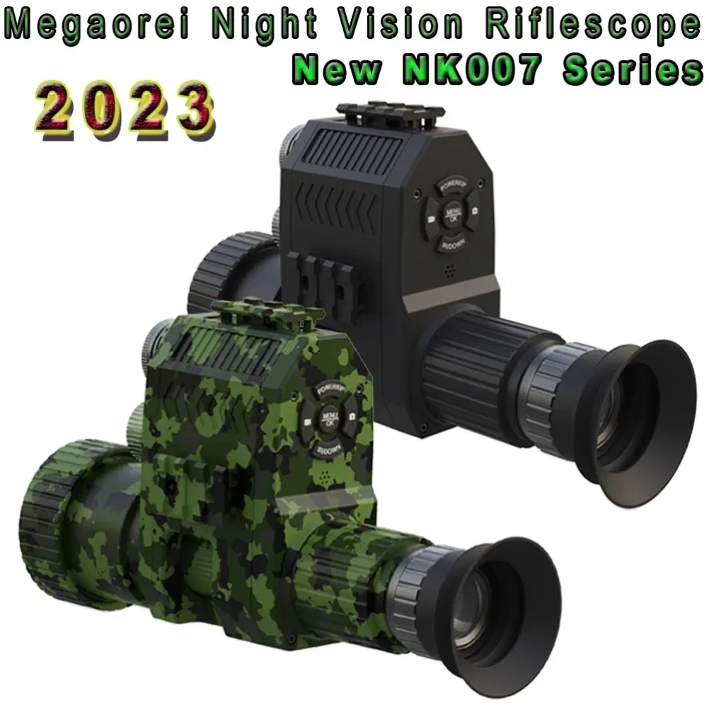 

Megaorei NK007 2023 New 1080P Portable Monocular Infrared night vision hunting camera with Laser IR and Digtal Zoom 4