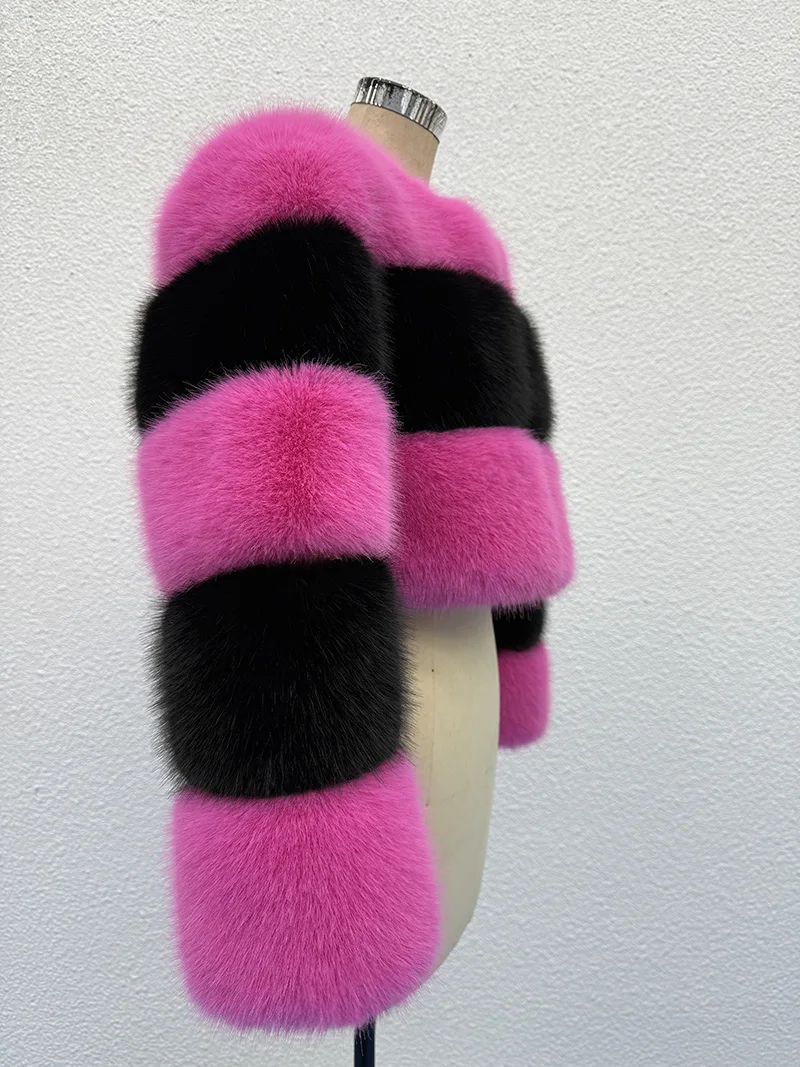 ZADORIN Faux Fur Coat real photo 2