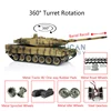 Heng Long 1/16 TK7.0 Leopard2A6 Main Battle RC Tank Model 3889 Barrel Recoil Metal Tracks W/ Rubbers TH17662 1