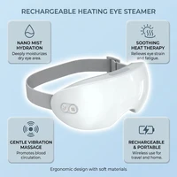 Eye Steamer Massager with Heating Nano Mist Spray Eye massage tools Rechargeable Silicone Eye Care Device 3