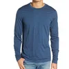 100% Merino Wool men long sleeve T Shirt Thermal Base Laye Wool Shirt 200gsm Wicking Breathable Anti-Odor 6