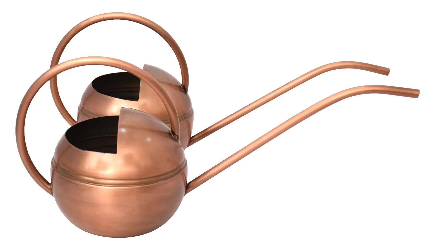 

2 Count Metal Watering Cans Copper finish, 7.25 inch