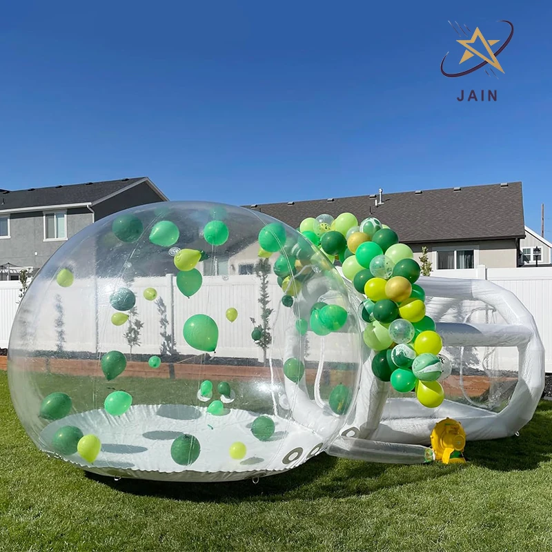 Inflatable bubble tent house blower for kids transparent dome tent for indoor outdoor party celebrations events 10ft