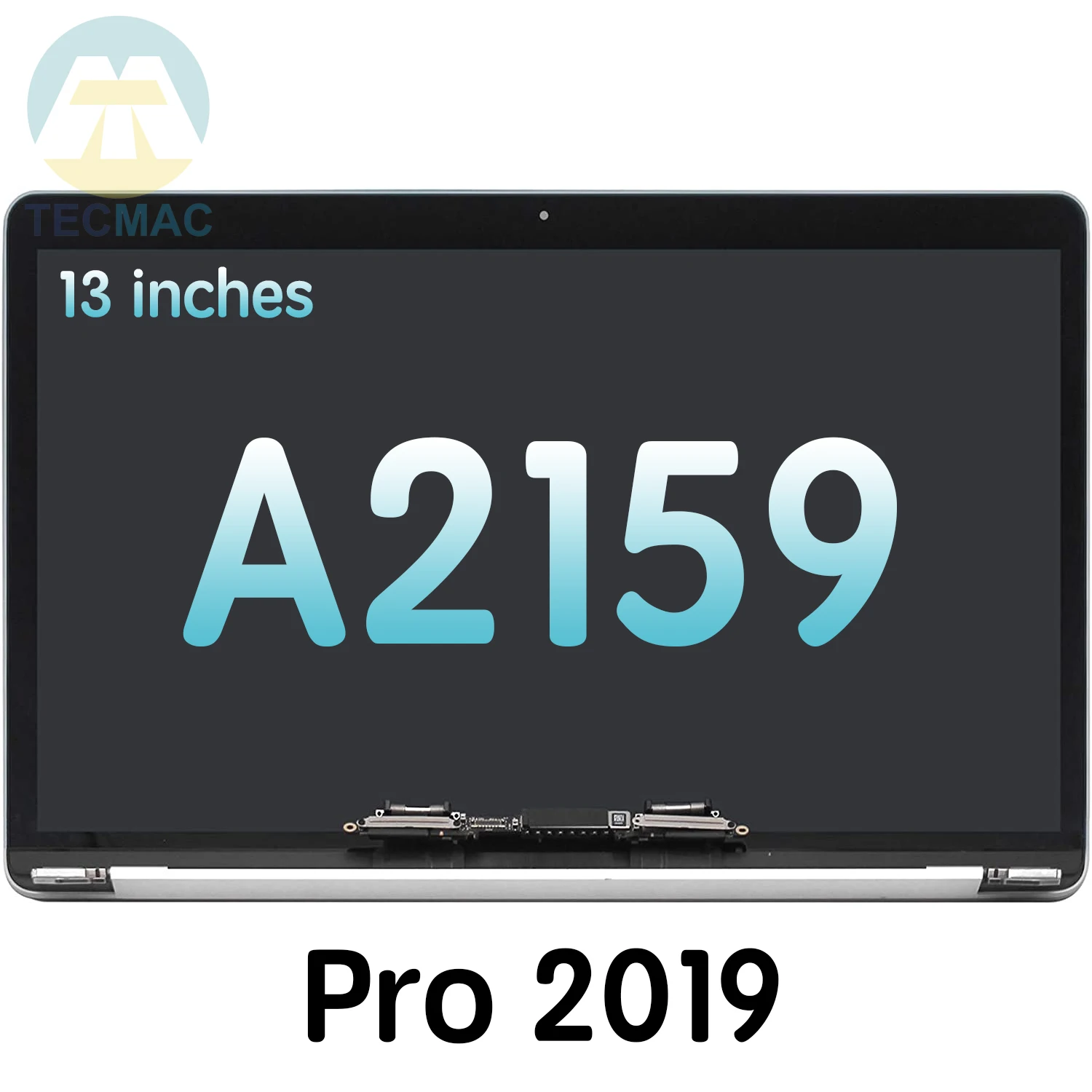 Nuovissimo Schermo Lcd A2159 Per Macbook Pro 2019 Sostituzione Assemblaggio Completo Da 13 Pollici True Tone Emc 3301 Retina Grey Silver