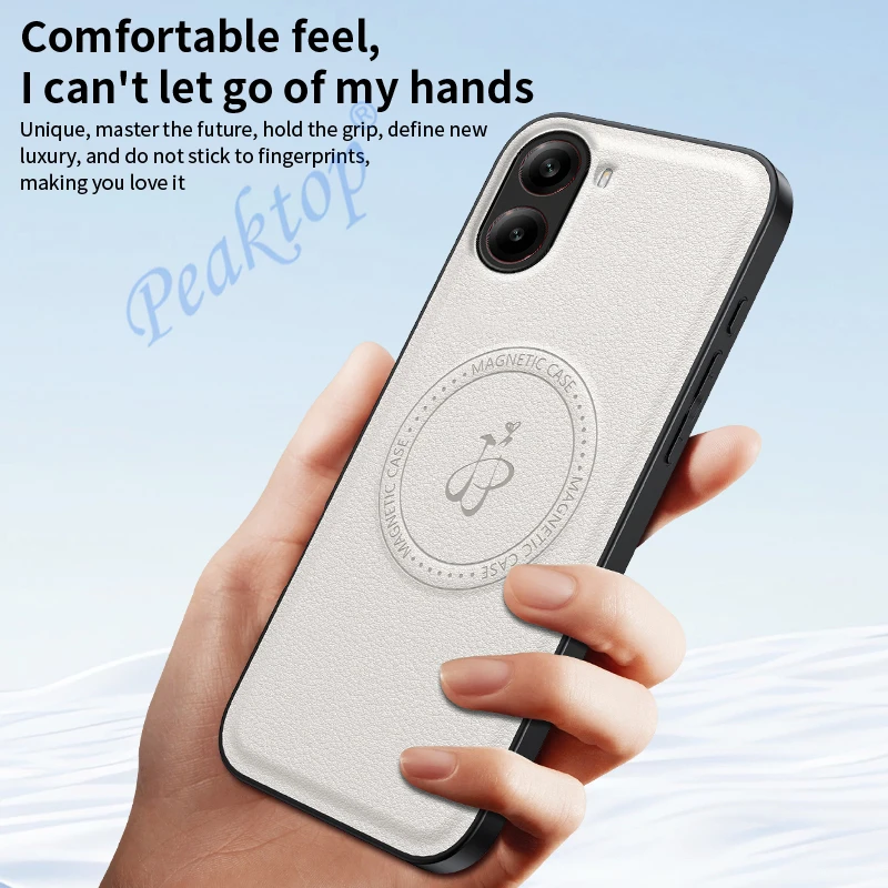 Durable Anti-Scratch Phone Case with Magnetic Ring Holder