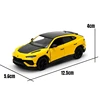 KiNSMART Toy Car Model 1/40 Lamborghini URUS SUV Sport Diecast Alloy Miniature Vehicle Collection Gift For Children Boys Kid 6
