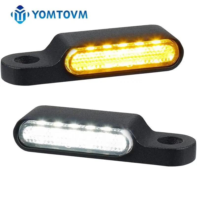 Indicatori Ambra Impermeabili 4 X Indicatore Di Direzione Per Moto 6LED 12V Micro Mini Luce Di Indicatori Direzione Ambrati Impermeabili