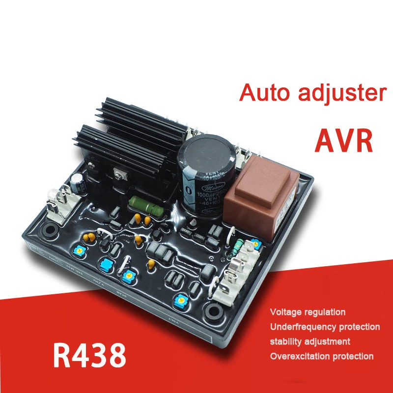 

AVR Voltage Regulator R438 Brushless Generator Voltage Regulator Automatic Voltage Regulator ATT