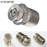 1/4" Pressure Washer Cleaning Nozzle  0° 15° 25° 40° Water Jet Angle Speed High Pressure Cleaner Washer Accessories 1