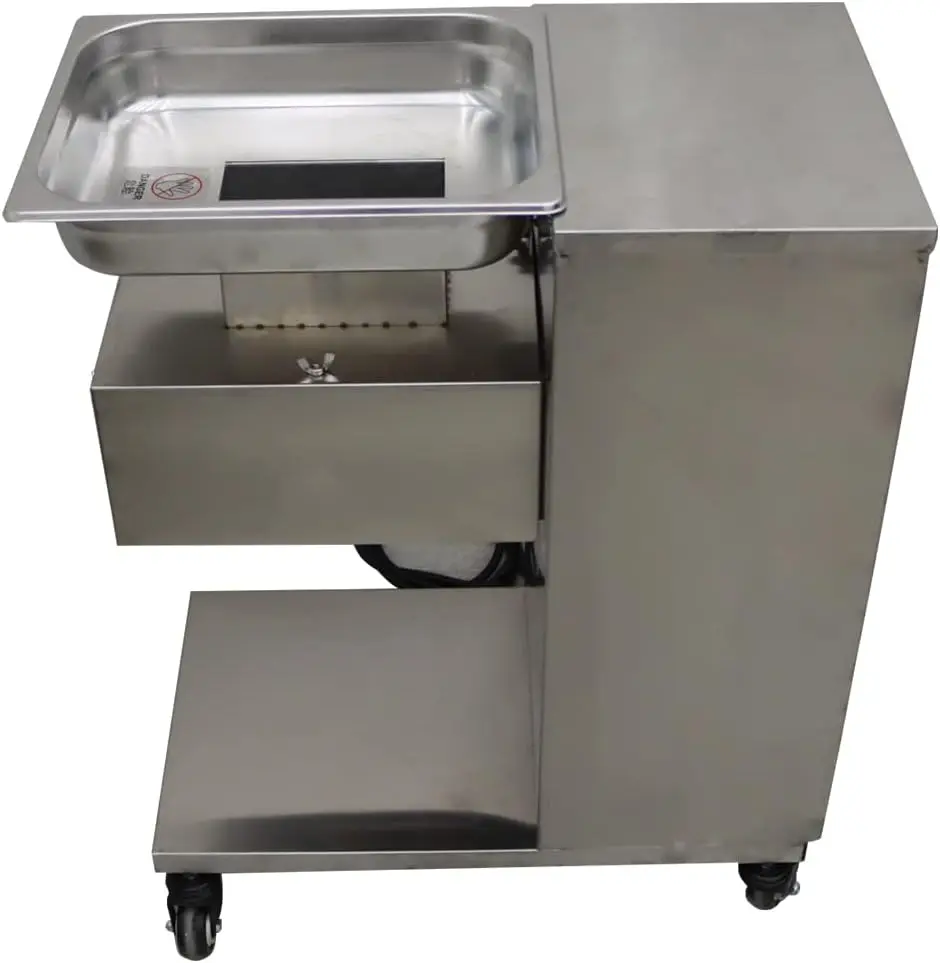 Haywhnkn 3Mm Meat Cutting Machine Meat Cutter Machine Qe Meat Slicer Commercial For Meat Slice/Shredded Meat Stainless Steel 6