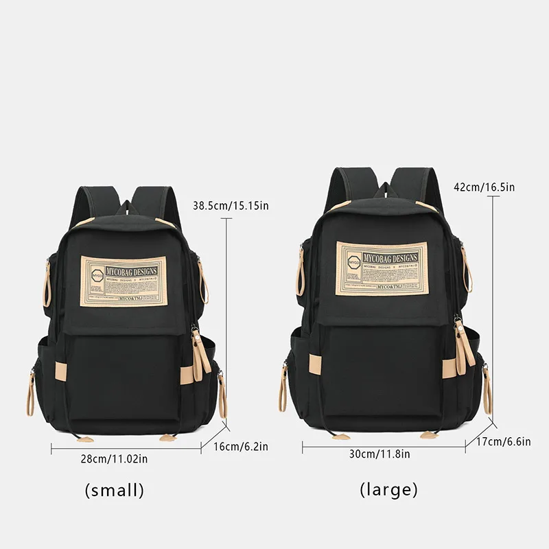 Backpack Men's High-End Large-Capacity Computer Backpack Travel Bag Mountaineering Bag Junior High School and High School Female