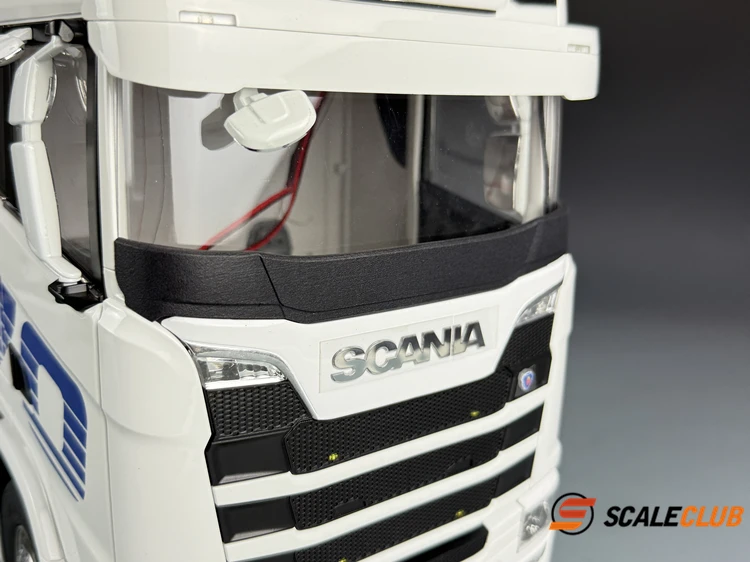 Front Windshield Protection Cover for Tamiya 1/14 RC Truck Scania 770s Wiper Rockfall Guard 1:14 Tractor Trailer DIY Parts 