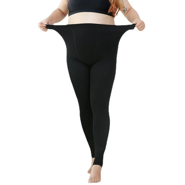 PU Leggings For Women Butt Lift Black Fall Spandex Big Size