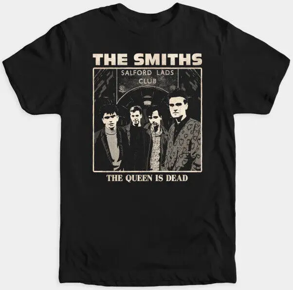 The Smiths The Queen Is Dead T-Shirt Rock Meat Is Kill Morrissey Johnny Marr