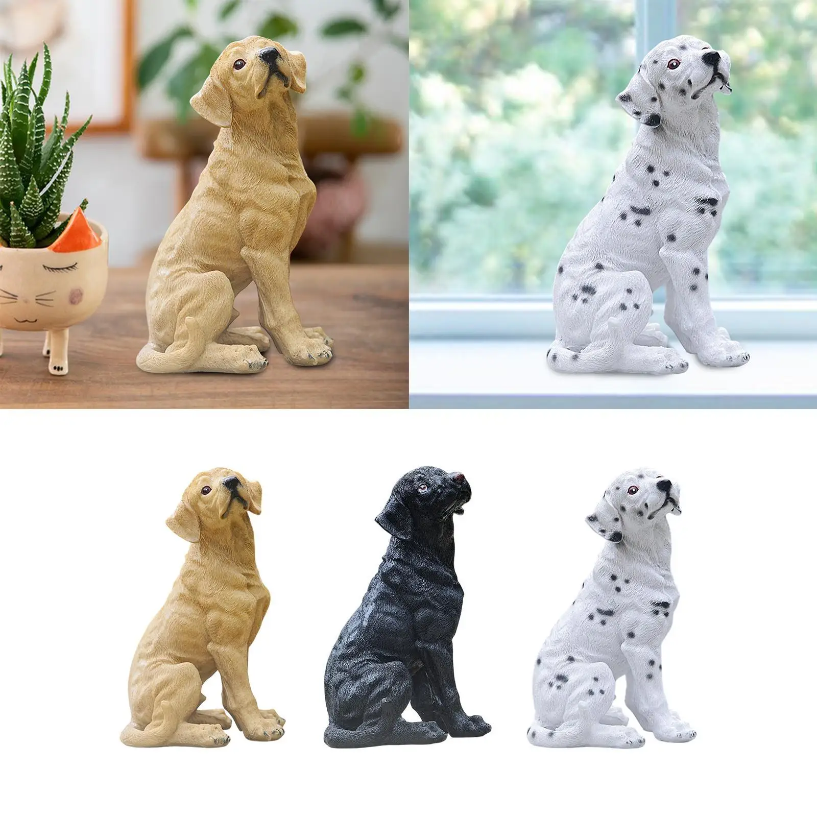 Dog Sculpture for Indoor And Outdoor Use, Tabletop Decoration for Home