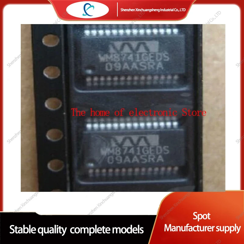 

2 шт. WM8741GEDS WM8741 24-бит 192 кГц DAC с усовершенствованной цифровой фильтрацией