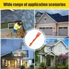 Gutter Rake From Ground Gutter Cleaning Tools Rotatable Handle Small Rake Rain Gutter Cleaning Tool for Roofs Gutters and 4