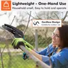 Koopa Tool Mini cordless electric chain saw 6 inches, with automatic refueling system for medium log/tree cutting 6
