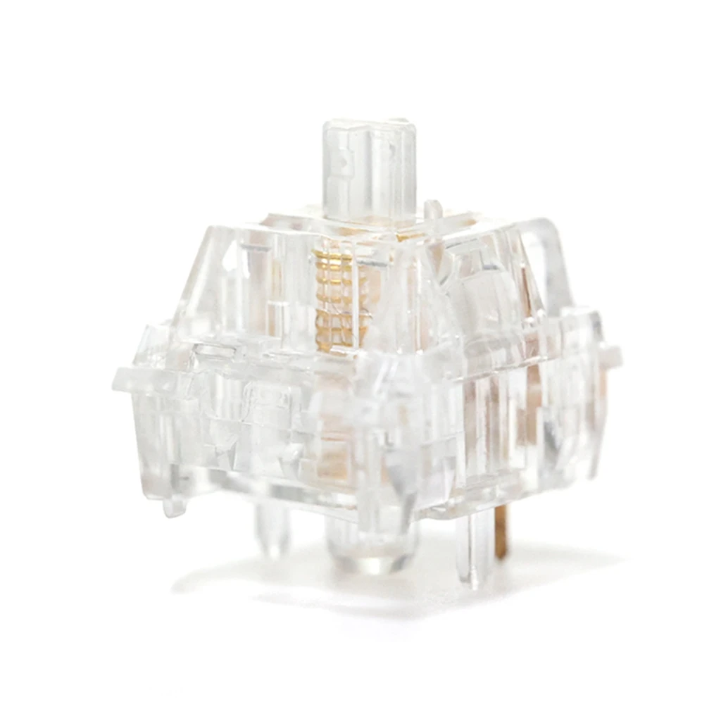 Mmd Ciy Fantasma Interruptor Transparente Como Santo Panda 60g Teclados Mecânicos Interruptores Táteis Fábrica Lubrificação Náilon pc