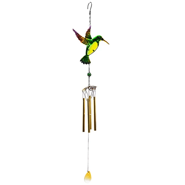 Hummingbird Bird Wind Chimes Pendant Hanging Ornament Outdoor Garden Yard Decor Hummingbird Bird Wind Chimes Pendant Hanging Ornament Outdoor Garden Yard Decor