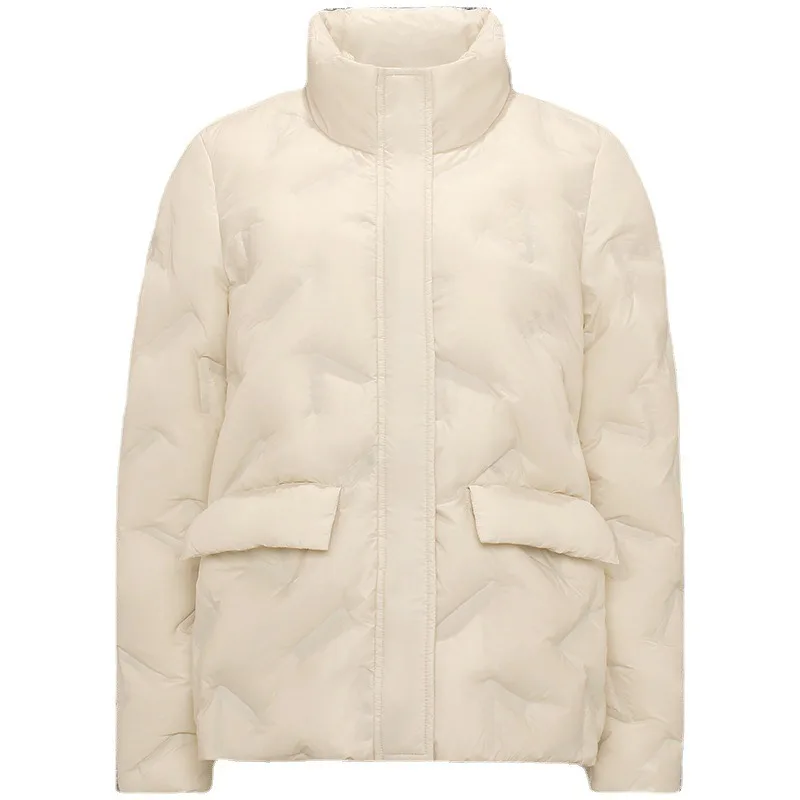 2023 New Women Down Jacket Winter Coat Female Short-Length Frivolous Parkas Fashion Warm Outwear Slim Commuting Overcoat