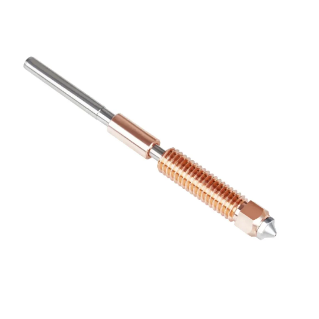 Creality 퀵 스왑 깍지, K1 Max K1C Ender-3 V3 용, 경화강 깍지 업그레이드, 고속 인쇄, 0.4mm, 1 개