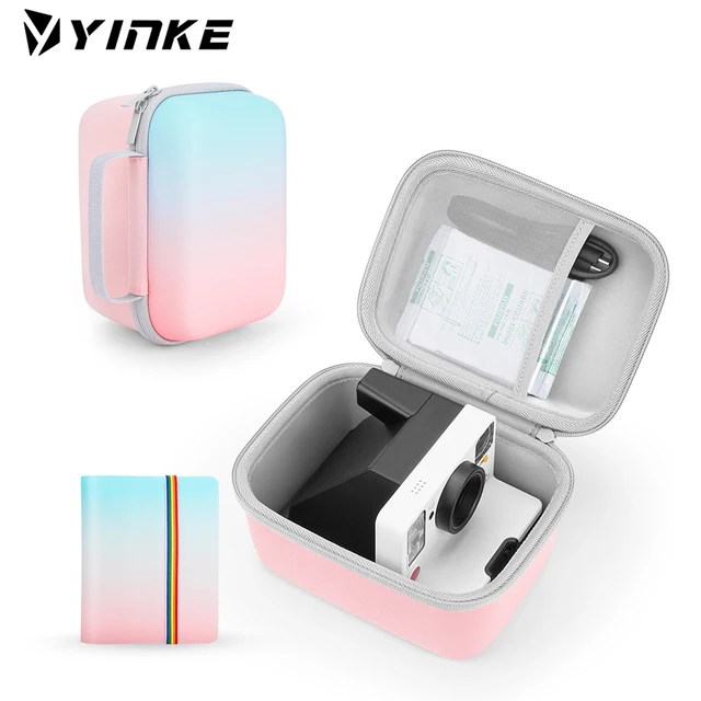 Yinke-폴라로이드 오리지널 케이스, Now +/Onestep 2/Now I-Type/OneStep + 즉석 카메라 EVA 하드 보호 커버 여행용 보관 가방