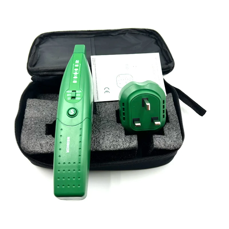MS5902 Automatic Circuit Breaker Finder Fuse Socket Tester 220V European specification American 110V with Flashlight 6