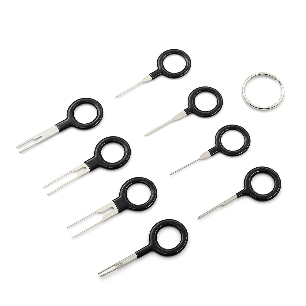 11PCS Car Terminal Extractor Terminal Removal Kit Electrical Connector Pin Removal Kit Automotive Plug Terminal Removal Tool