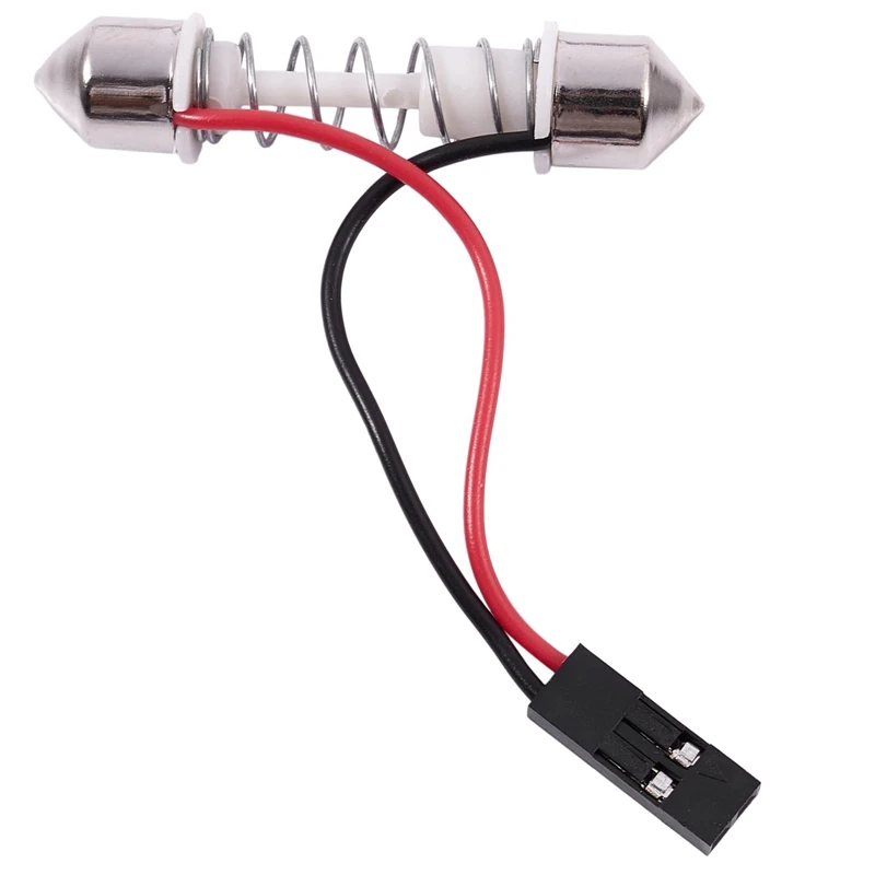2X Auto Super Bright White 18 COB LED Light Bulb Panel + T10 Festoon Adapters