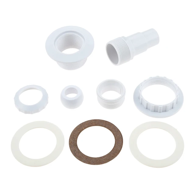2Db Föld Feletti Medence Teljes Visszatérő Sugárhajtású Tömítés És 1-1/2 "Férfi Tömlő Adapter Anya 3/4" Szemgolyó-Kimenetelű Szerelvénykészlet - Image 4