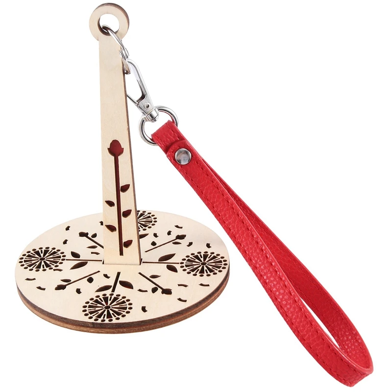 

Mini Minder - Portable Wrist Yarn Holder, Prevents Yarn Tangling And Misalignment, Ultimate Companion For Every Knitting Durable