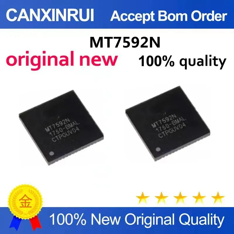 

Newly imported MT7592N MT7592 wireless WiFi chip quality assurance can be shot directly