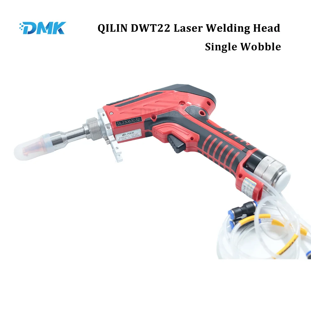 DMK QILIN DWT22 Laser Welding Gun Single Wobble Handheld Laser Welding Head For Stainless Steel