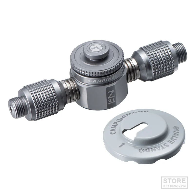 

Aluminum Alloy Outdoor Camping Stove Propane Gas Canister Converter One Divides Into Three Outlet Nozzle Transfer Adaptor