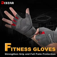 Gym Weight Lifting Gloves Fitness Outdoor Body Building Training Sports Exercise Cycling Anti Slip Workout Gloves for Men Women 2