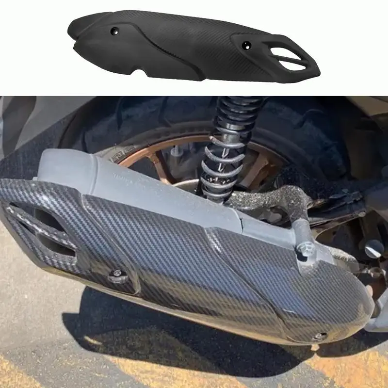 

Motocross Exhaust Heat Shield Muffler Protector Cover Bike Heat Shield Anti scalding Cover Motorbike Hot Pad Leg Heat Shield