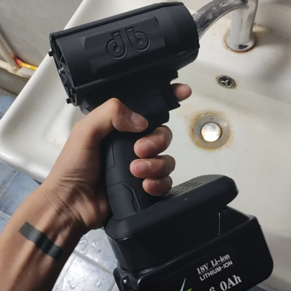 2024 Nuovo 130000 Rotary Car Wash Pistola Ad Aria Turbo Jet Fan Elettrico Potenti Ventilatori Palmare Violento Ventilatore Rimozione Della Neve Essicc