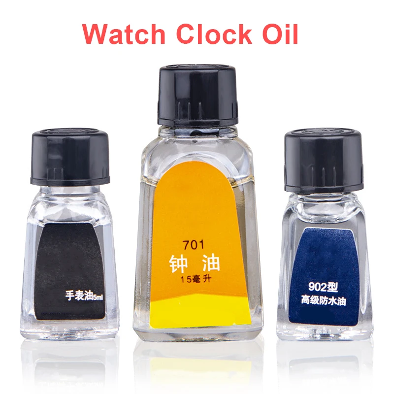 4 Pcs Professionale Olio Guardare Orologio Da Polso Della Vigilanza Di Tasca Di Manutenzione Olio Lubrificante 8000/4 Di Riparazione Della Vigilanza Strumento Di Parti Di Per Orologiai - Foto 13