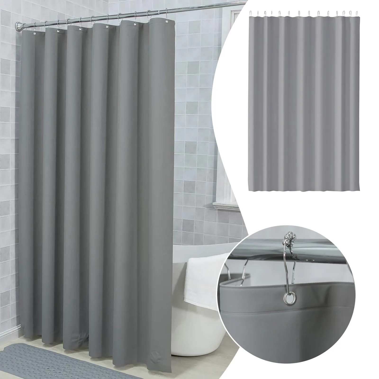 Fashion Shower Curtain Set Shower Curtain Thickened Partition Room Daily Home Decorations