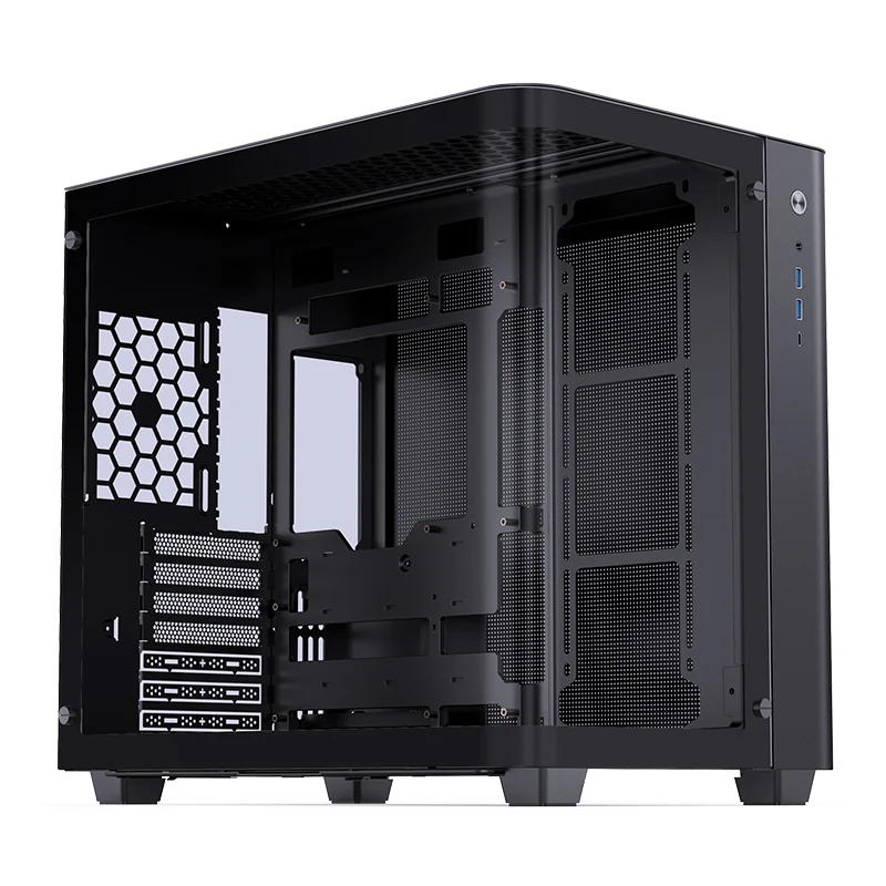 Jonsbo-デスクトップケースtk-3 m-atx/atx/atx/itx,デュアル360