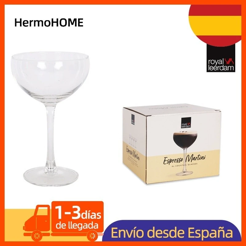 Set 4 Copas Espresso Martini 24cl Cocktails Jarras Taza Copa De Juego Vasos Cristal Cerveza Gin Tonic| - AliExpress