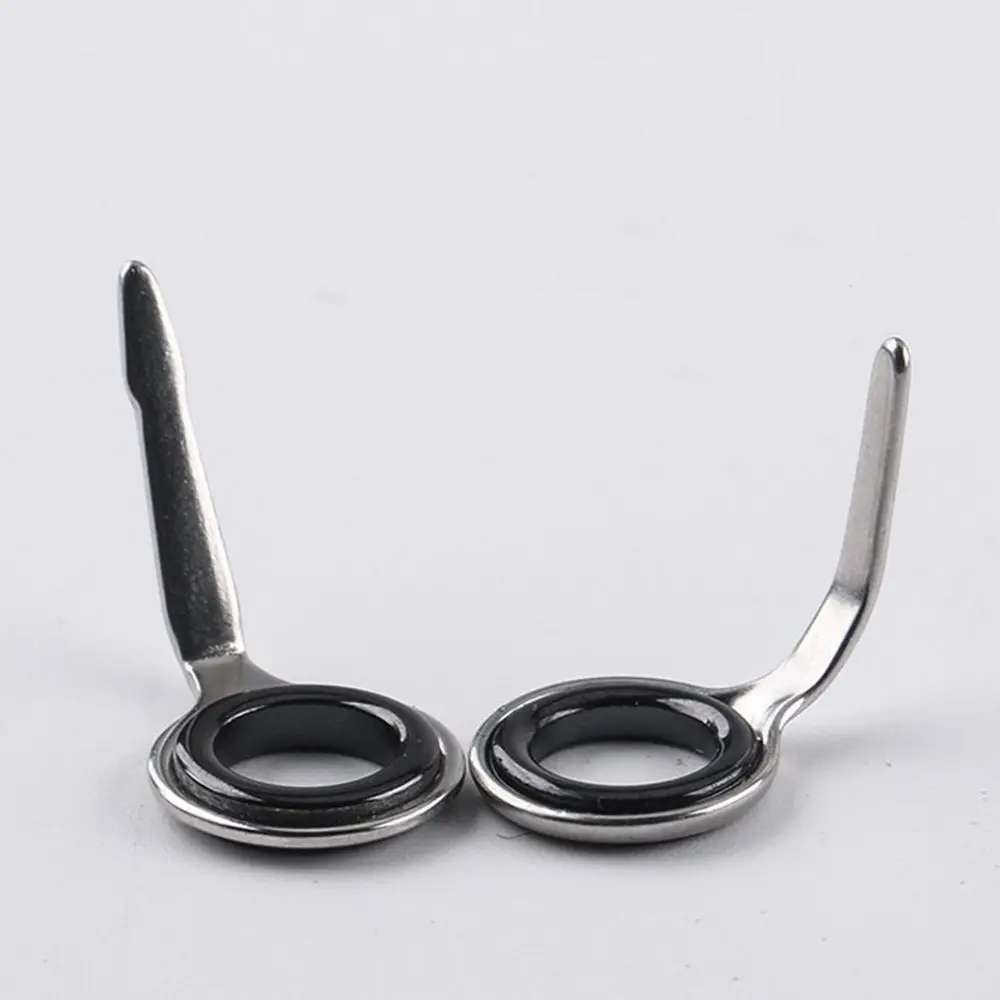 5pcs Durable O Ring Stainless Steel Oval Tip Repair Kit Eye