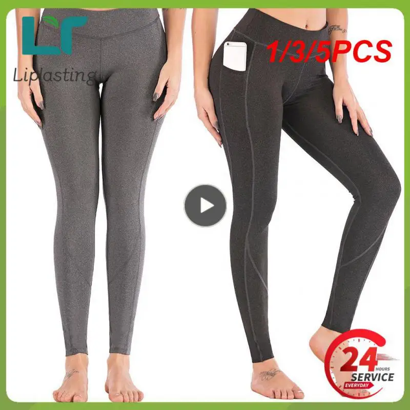 

1/3/5PCS Seamless Yoga Pants Scrunch Butt High Waisted Gym Leggings Female Sport Fitness Effortless Leggins Athletic Wear For