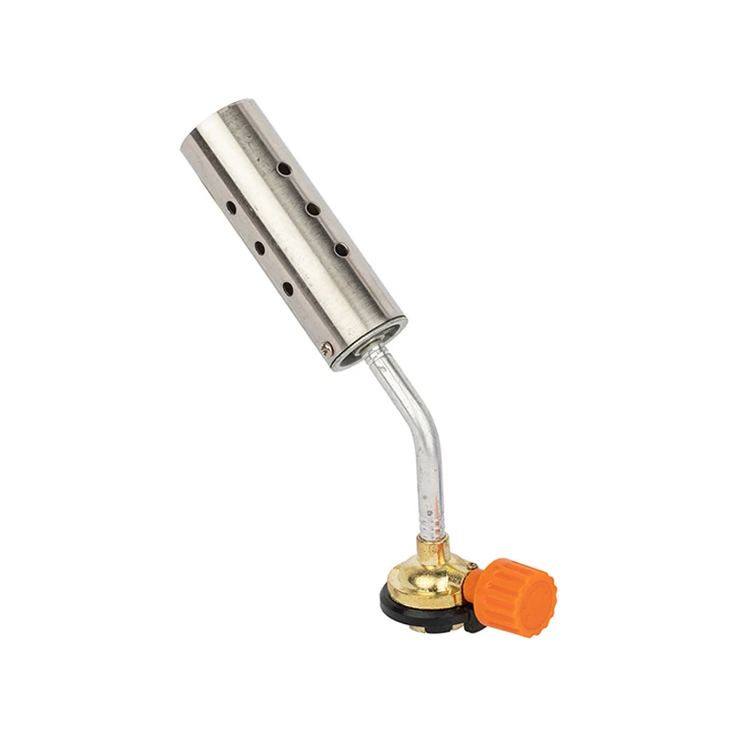 Outdoor Camping BBQ Portable Butane Burner Gas Torch Welding Flame Gun