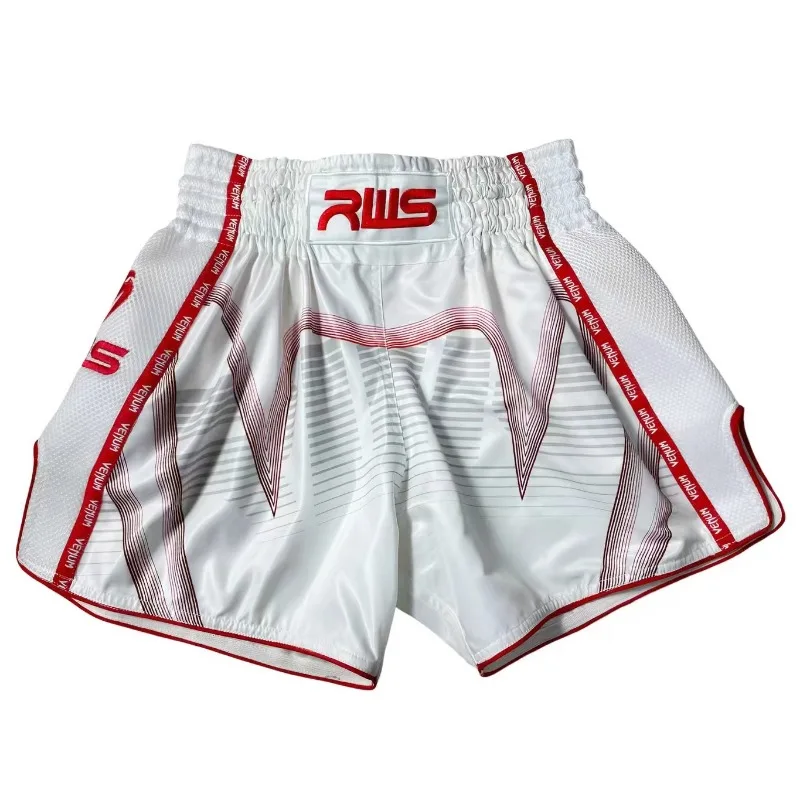 MMA Comprehensive Ultimate Fighting Boxing Martial Arts Embroidered Champ Men's Training Combat Muay Thai Sports Shorts