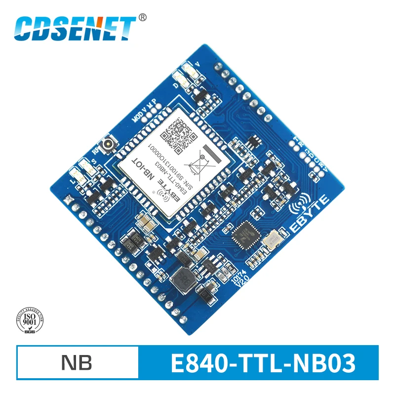 E840-TTL-NB03 Serial Port NB-IoT TCP UDP Protocal B8 Frequency IPEX Interface M2M Wireless Transceiver Module